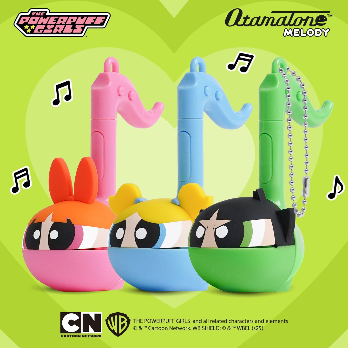 Otamatone Melody Powerpuff Girls (Buttercup)