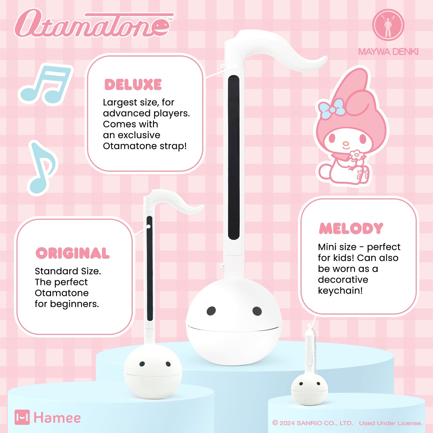 Otamatone Sanrio (My Melody)