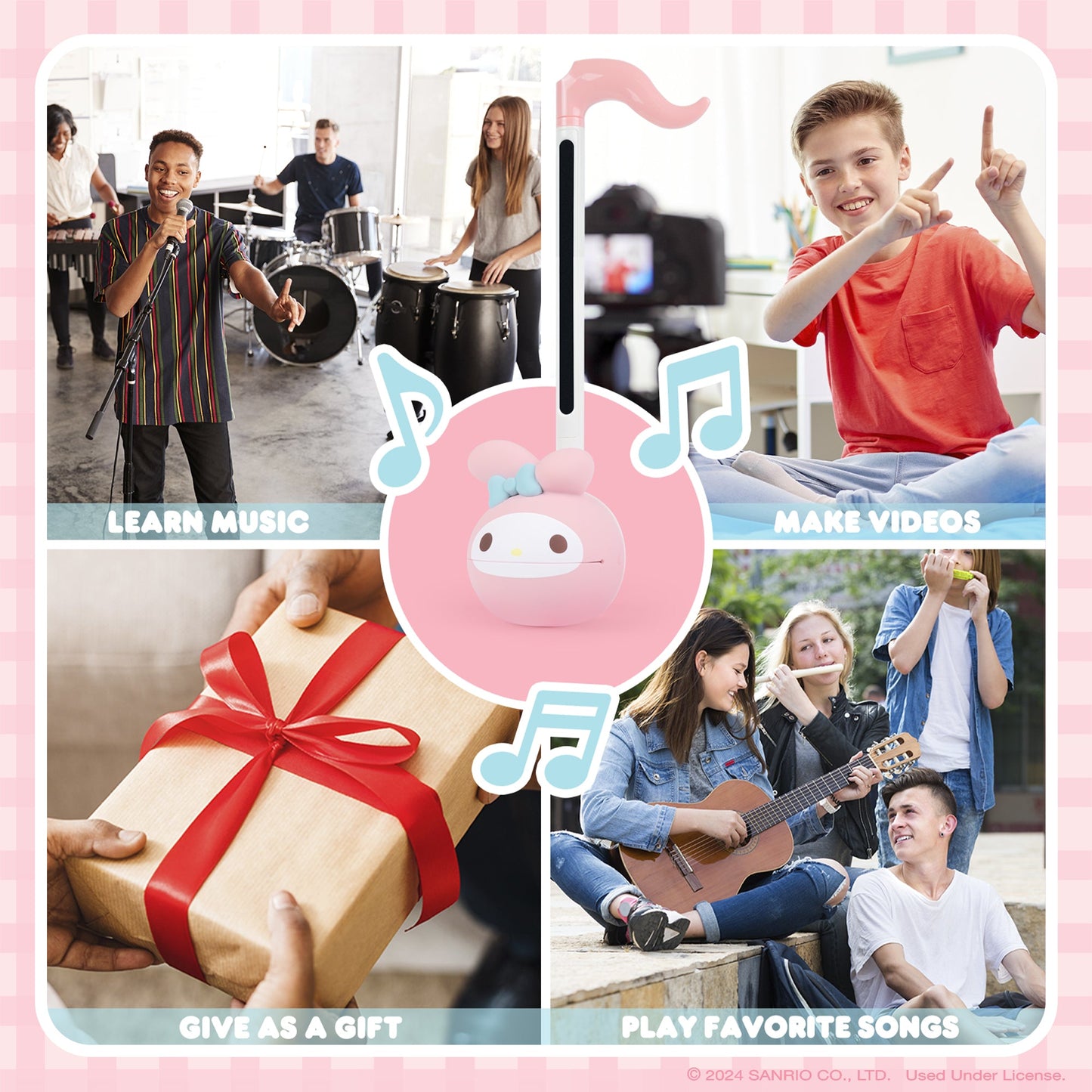 Otamatone Sanrio (My Melody)