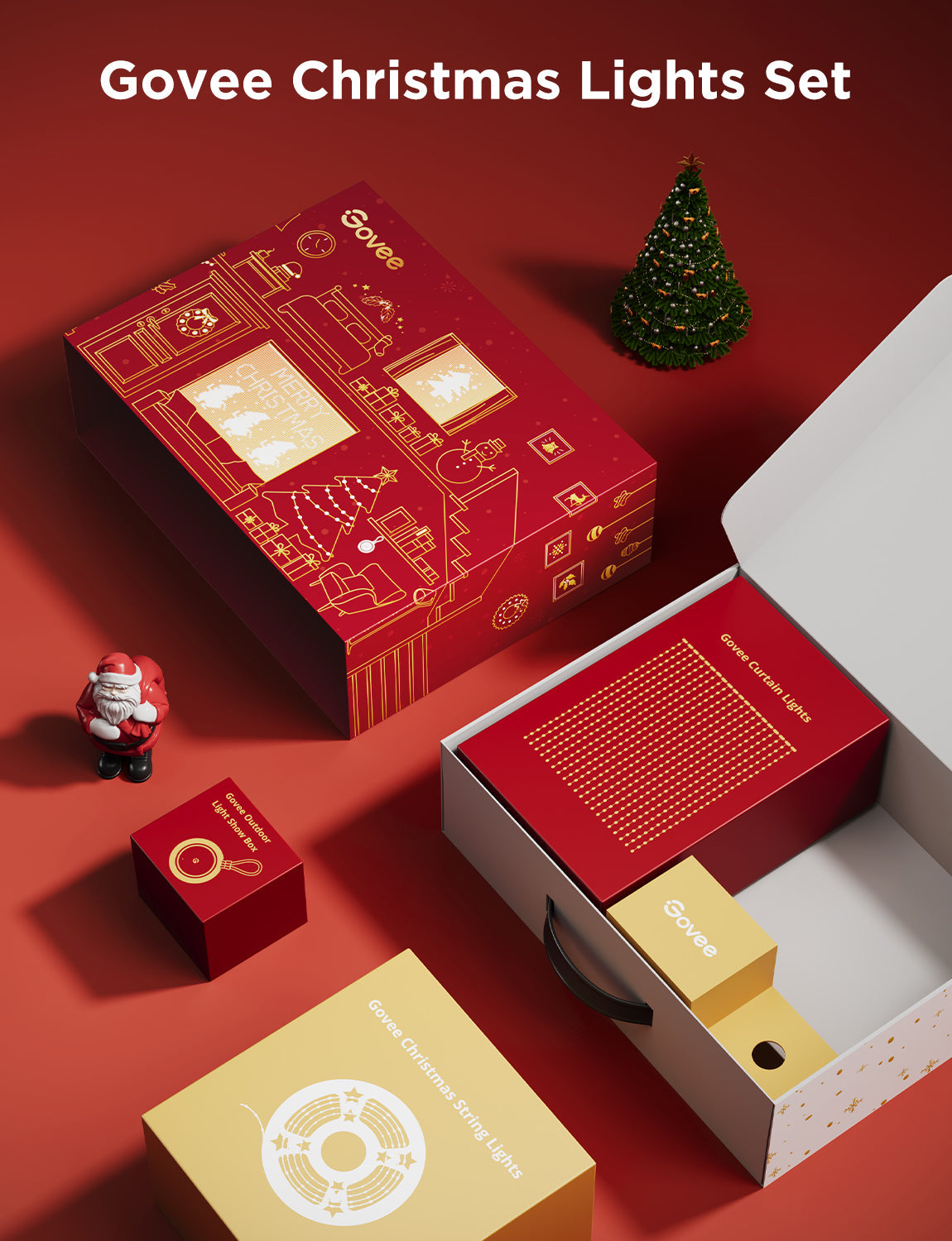 Refurbished Govee Christmas Lights Set