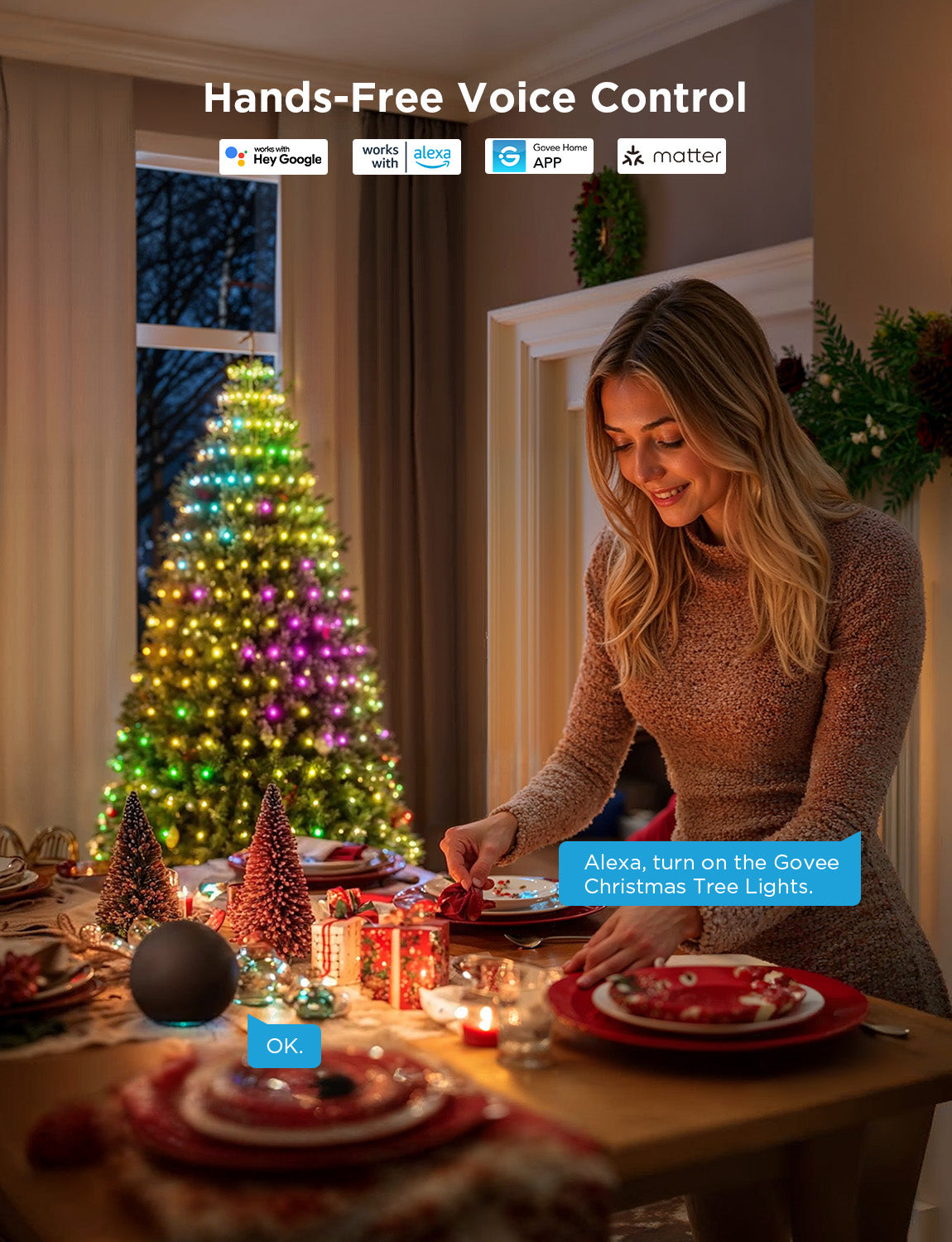 Refurbished Govee Christmas Tree Lights