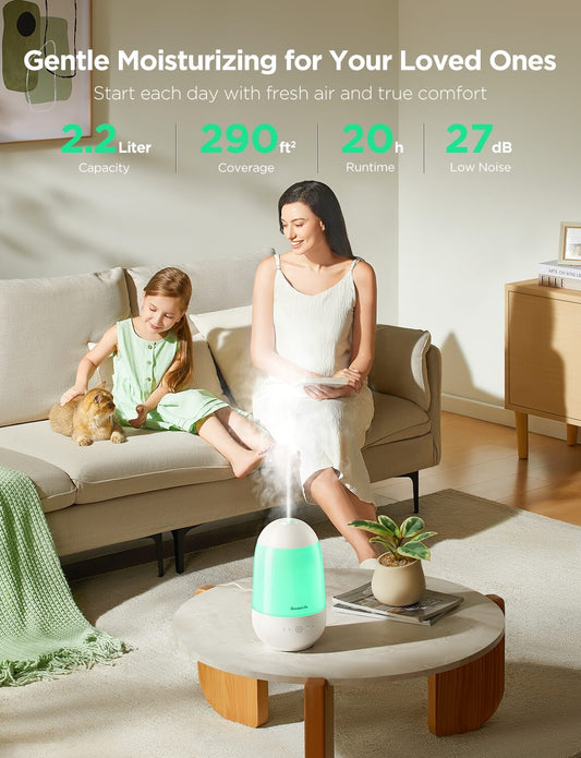 GoveeLife Smart Mini Humidifier for Baby Nursery