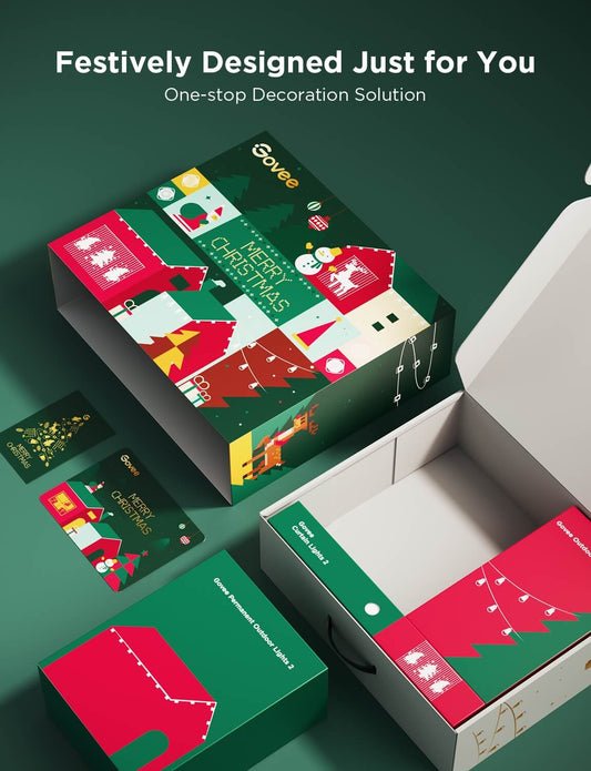 Refurbished Govee Santa's Beacon Bundle