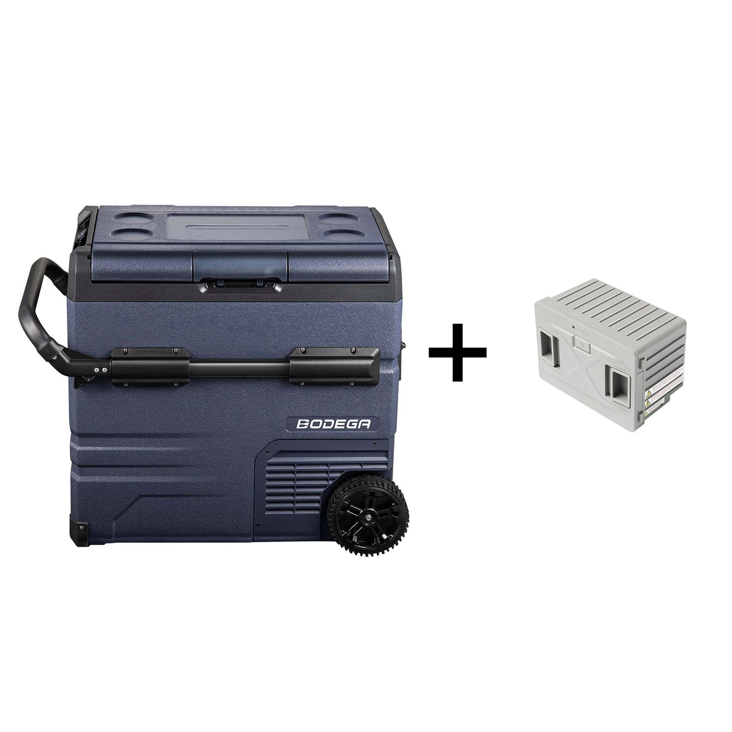 BODEGAcooler 12Volt Refrigerator TWW55 59Qt/55L Dual Zone