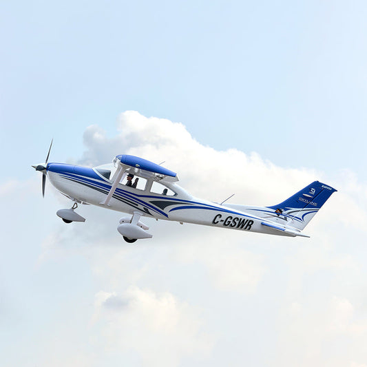طائرة مدنية FMS 1500 مم من طراز Cessna 182 RTF / PNP