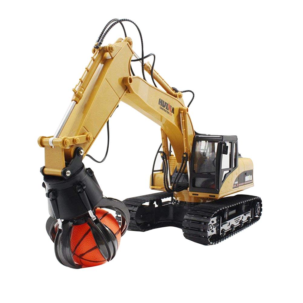 Huina 1571 Alloy Excavator Ball Grabber Engineering Car 1:14 16CH 680° Rotation RC Toys