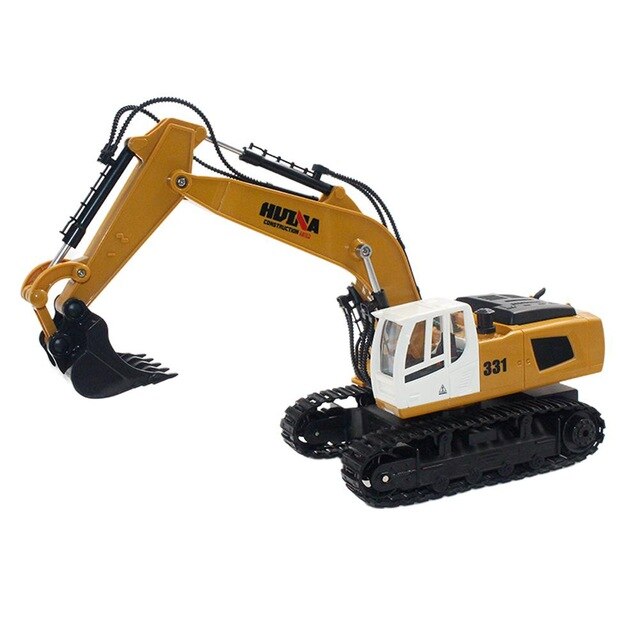 Huina 1331 RC Excavator Truck 9CH 1:16 2.4G RC Construction Vehicle Toy