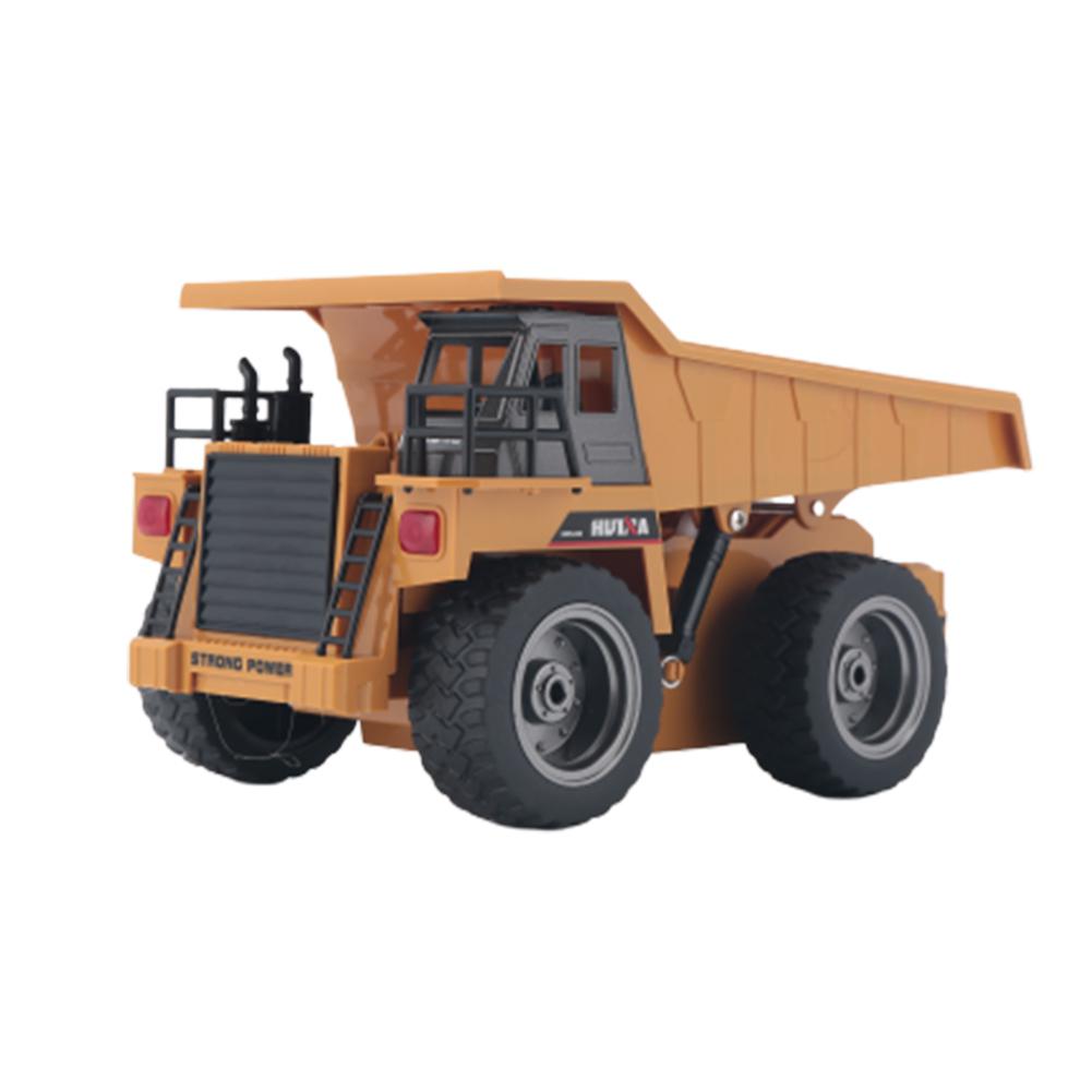 Huina 1540 Alloy Dump Truck RC Car Excavator 6CH 1:18 RC Truck Toys