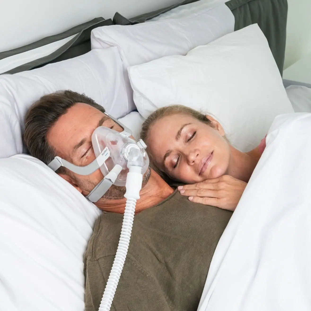 AirFit F20 Full Face Mask with ClimateLineAir Tube & 2 Filters for AirSense 10