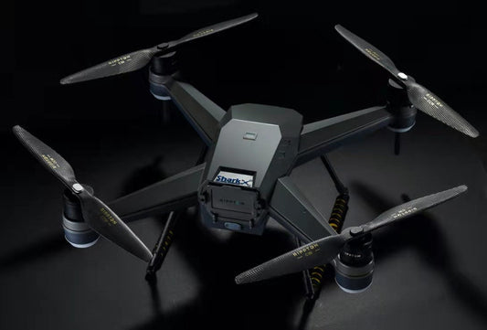 Dron de pesca impermeable SharkX con liberación de cebo