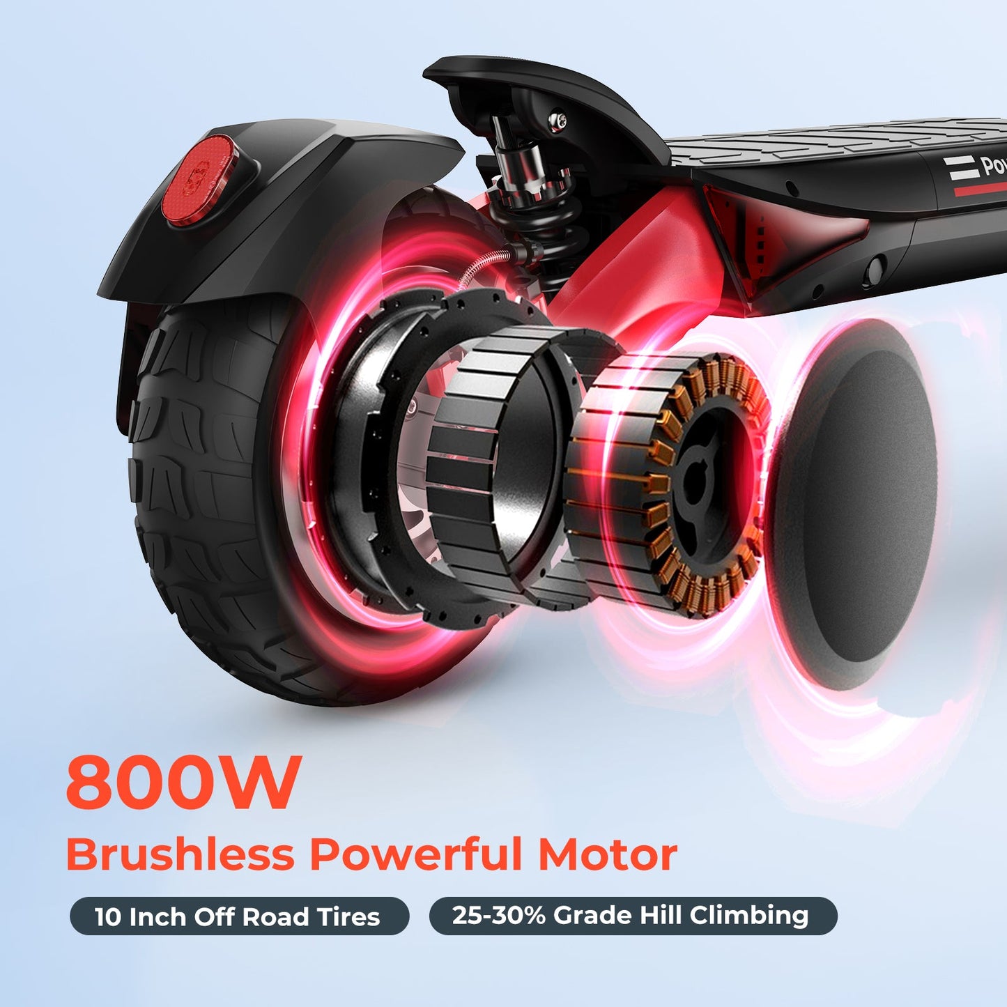 R 800W Off Road Electric Scooter