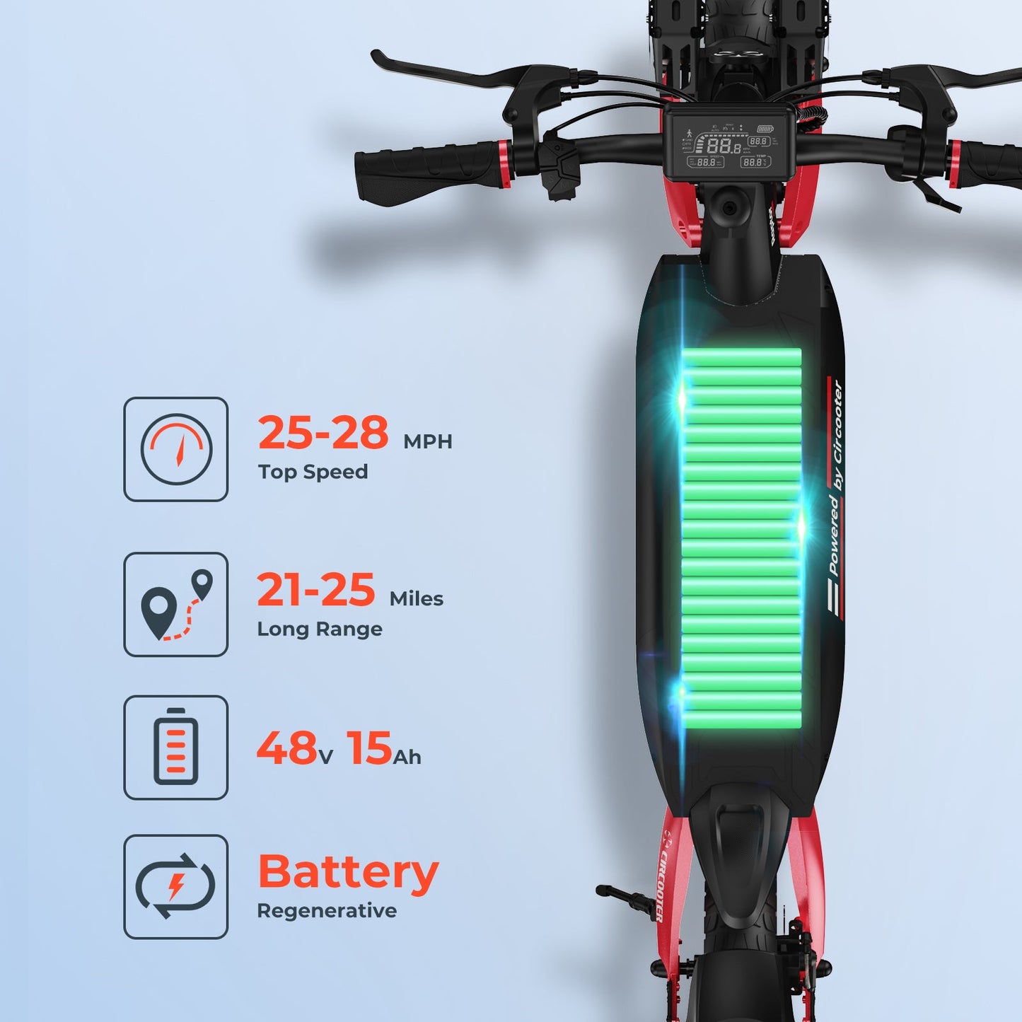 R 800W Off Road Electric Scooter