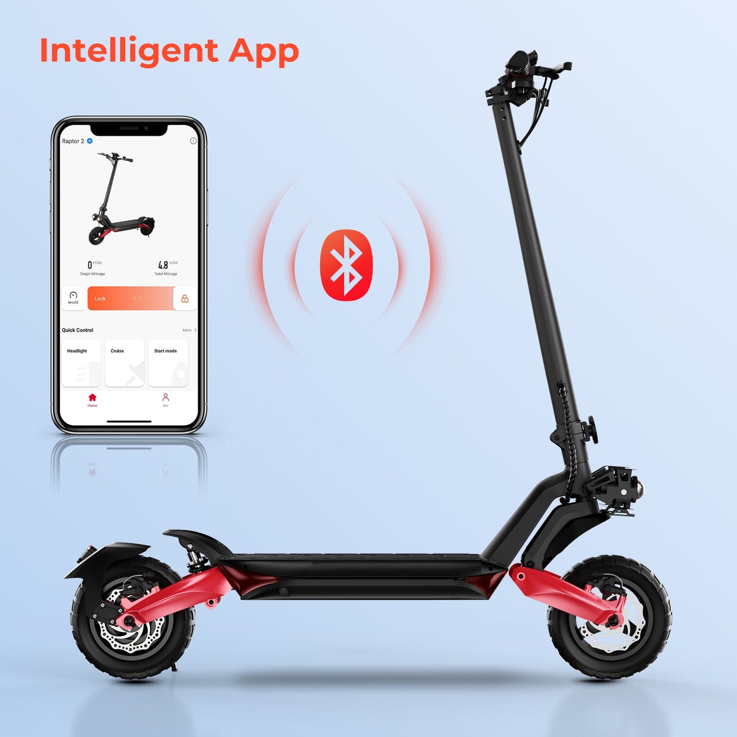 R 800W Off Road Electric Scooter