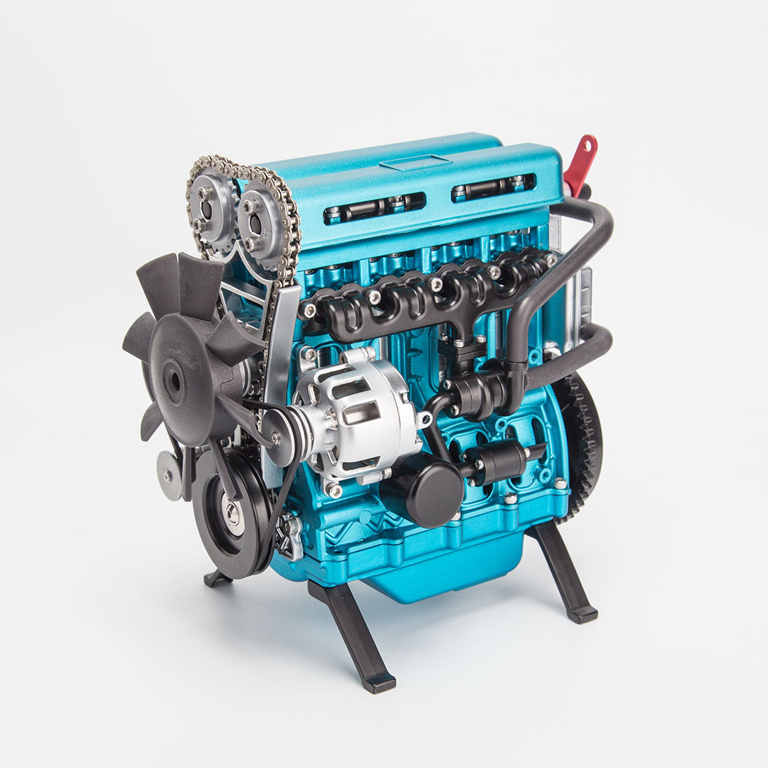 V8 Engine TECHING 3D Metal Mechanical Engine Model Science Experiment Boys Toy 500+Pcs