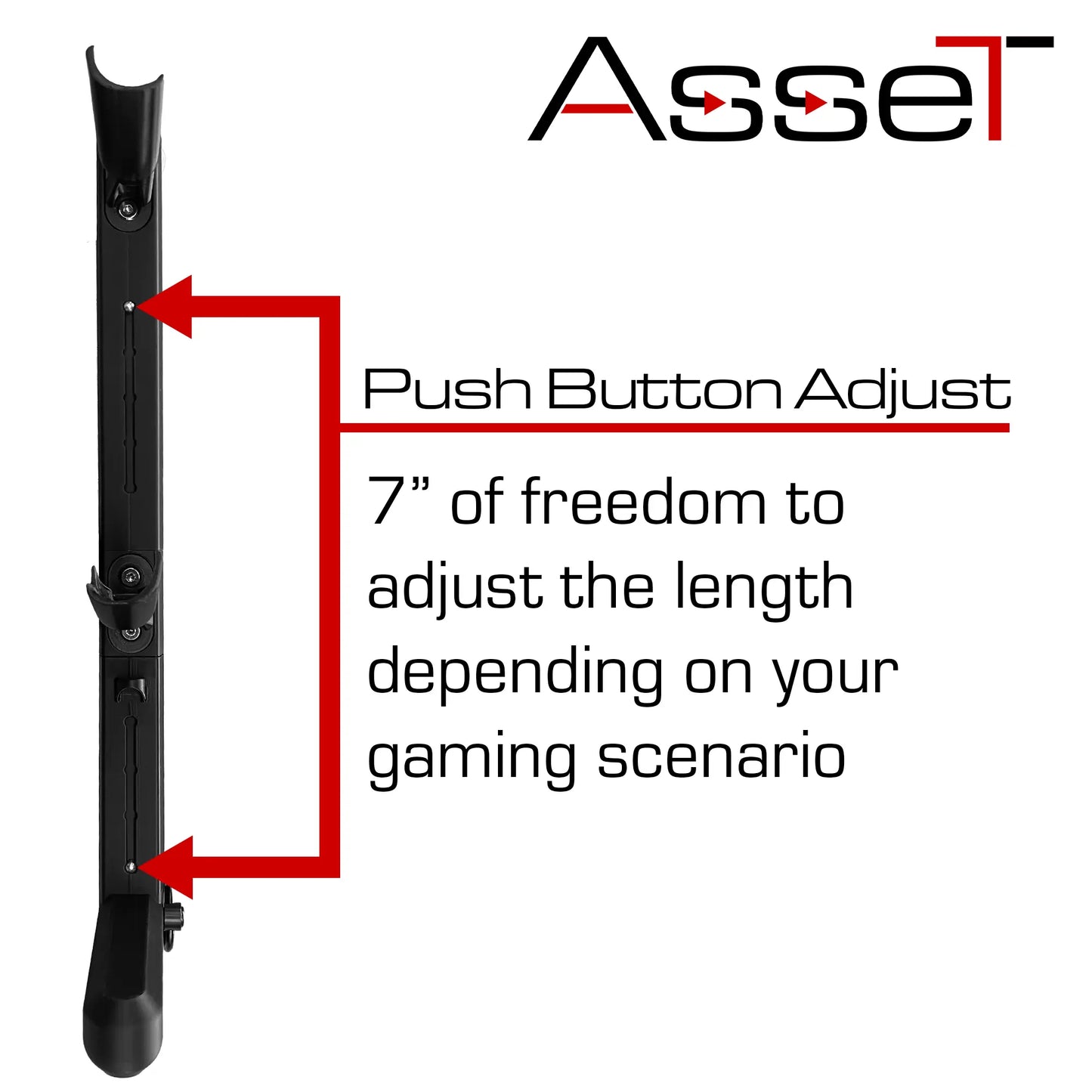 The Asset SBS Edition | VR Gun Stock for Meta Quest 3S