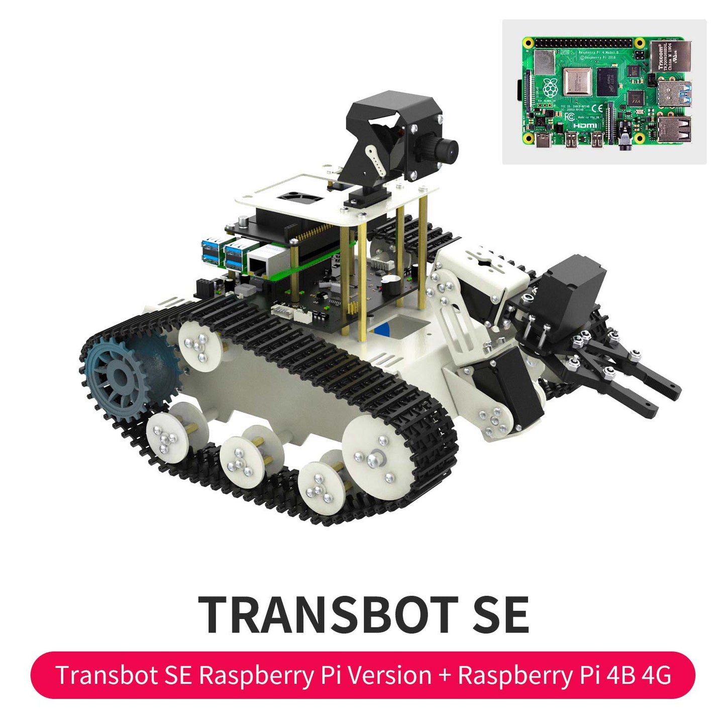 Yahboom Transbot SE ROS Robot Car STEM Education Python Programming Robot for Jetson NANO B01/Raspberry Pi
