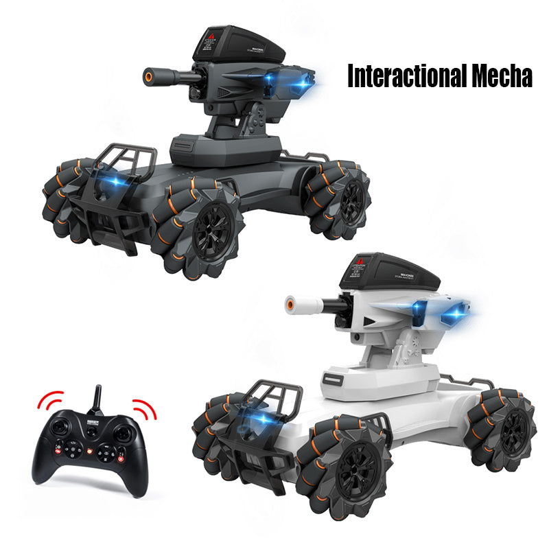 RC Interactive Mech Tank Launch water bomb Drift Rotating Electric Toys Car