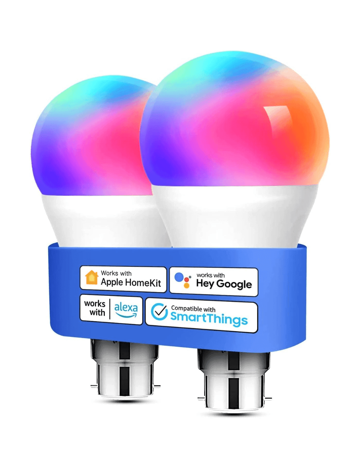مصباح LED ذكي من Meross Pro، MSL120HK، عبوة من قطعتين (قاعدة E26/E27)