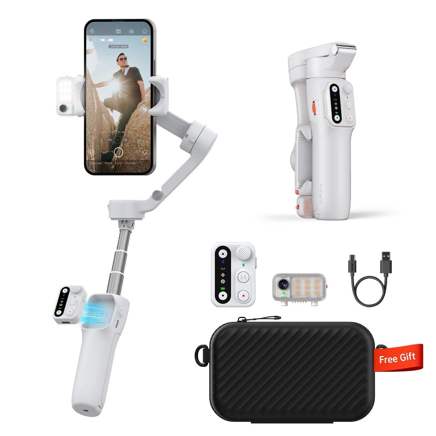 iSteady V3 Foldable Gimbal Stabilizer
