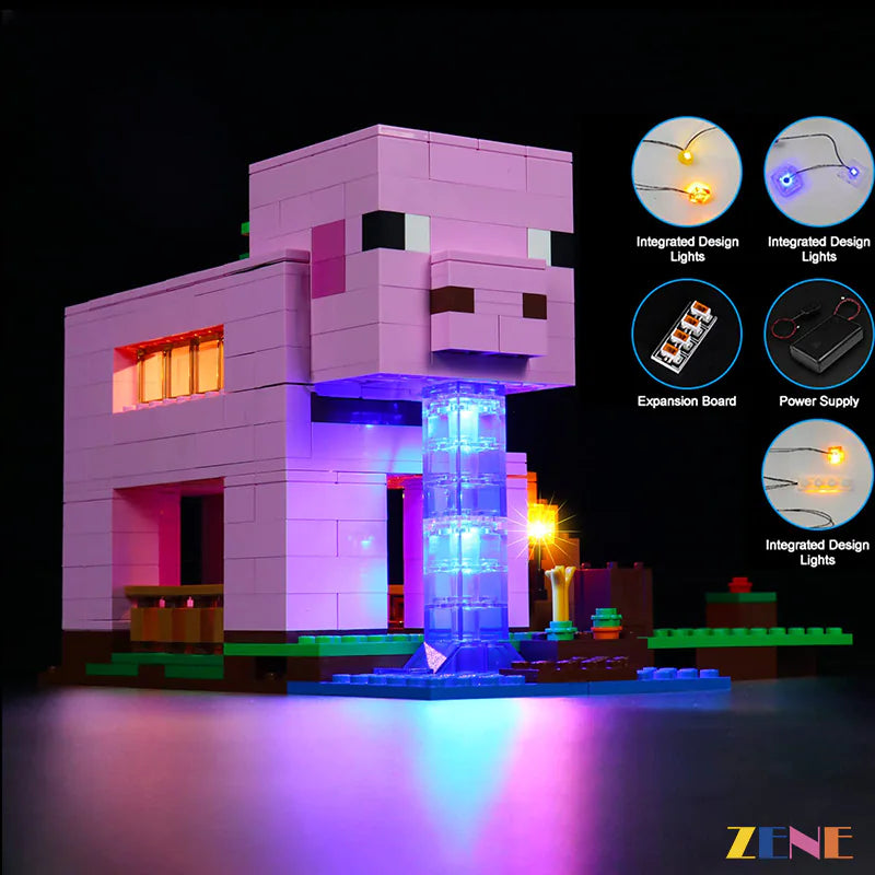 Kit de iluminación LEGO The Pig House n.° 21170