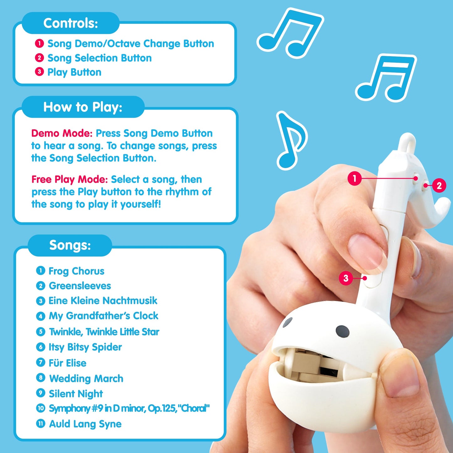 Otamatone Melody (White)
