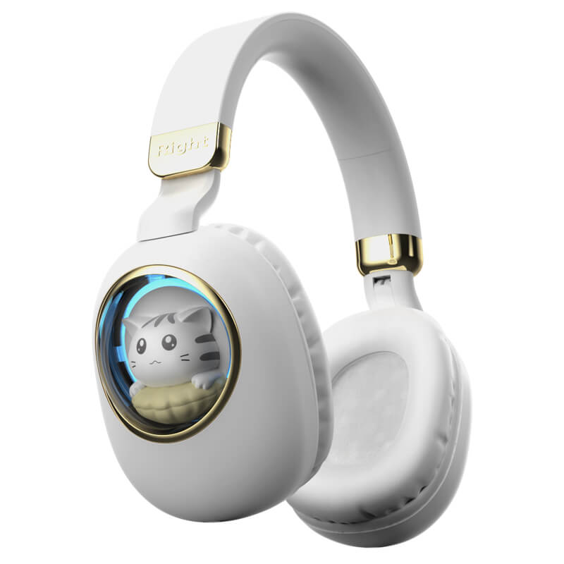 Girls Kids Headphones Wired - Pink Noise Cancelling Wireless Headphones for Kids for School