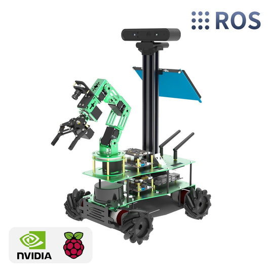 ROSMASTER X3 PLUS ROS STEM Education Python Programming Robot for Jetson NANO 4GB/Orin NX/Orin NANO/RaspberryPi 5B