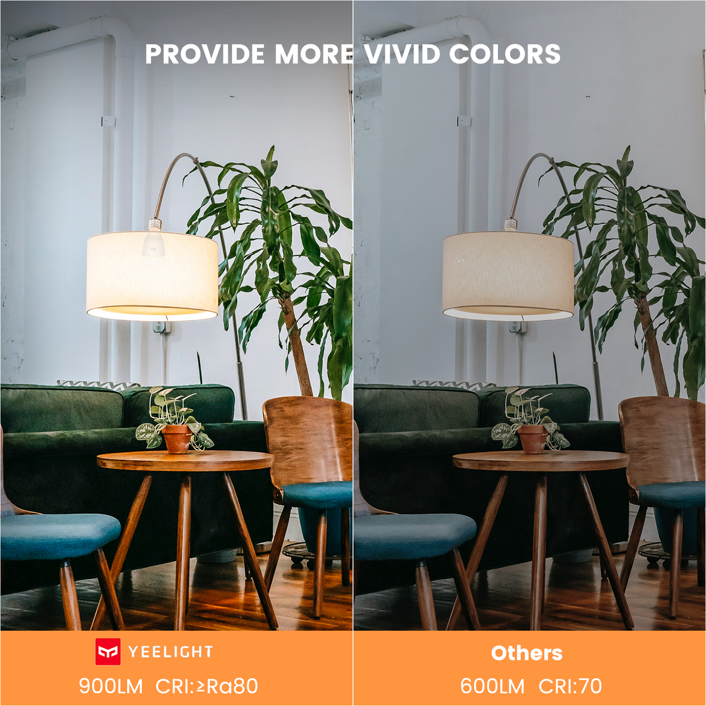 Yeelight Smart Dimmable Bulb W3- 4pack