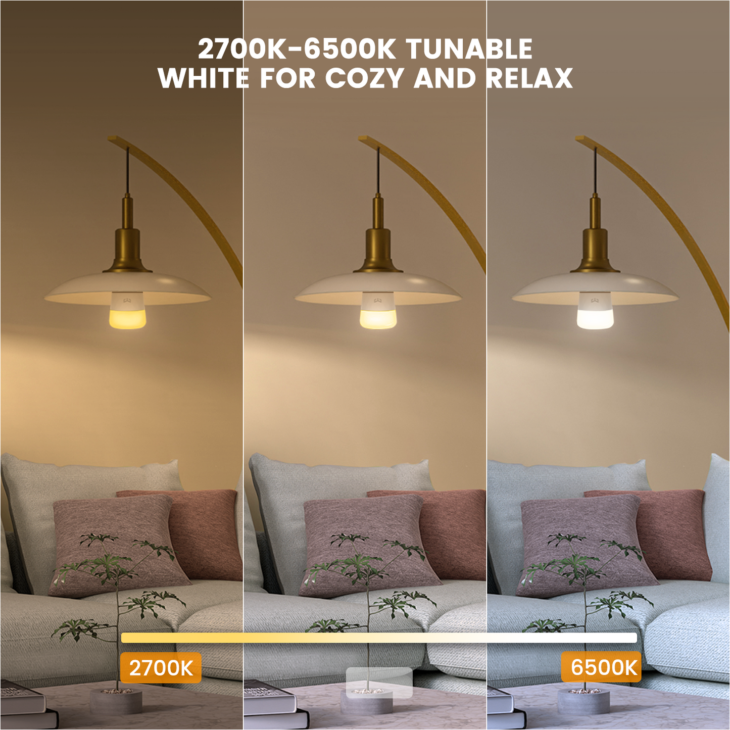 Yeelight Smart Dimmable Bulb W3- 4pack
