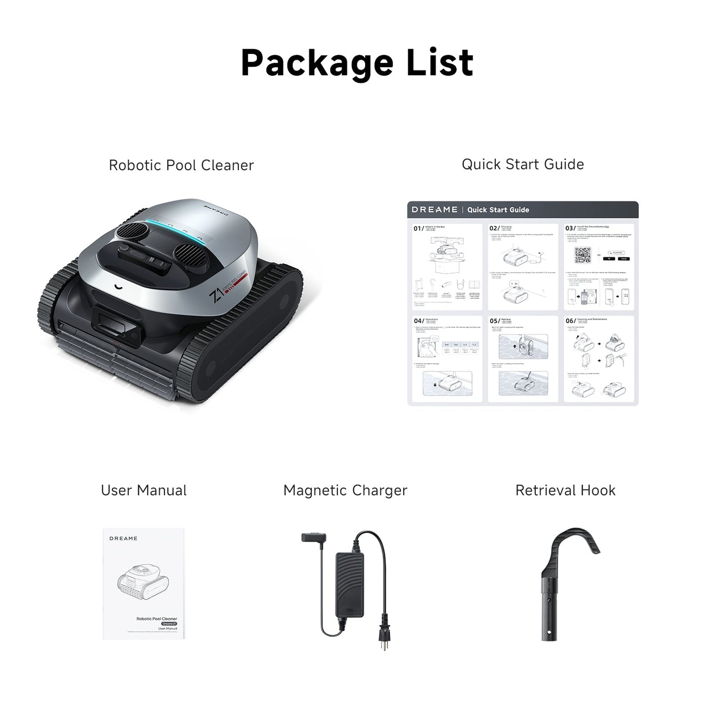 Dream Z1 Robotic Pool Cleaner- Weekly Flash Sale