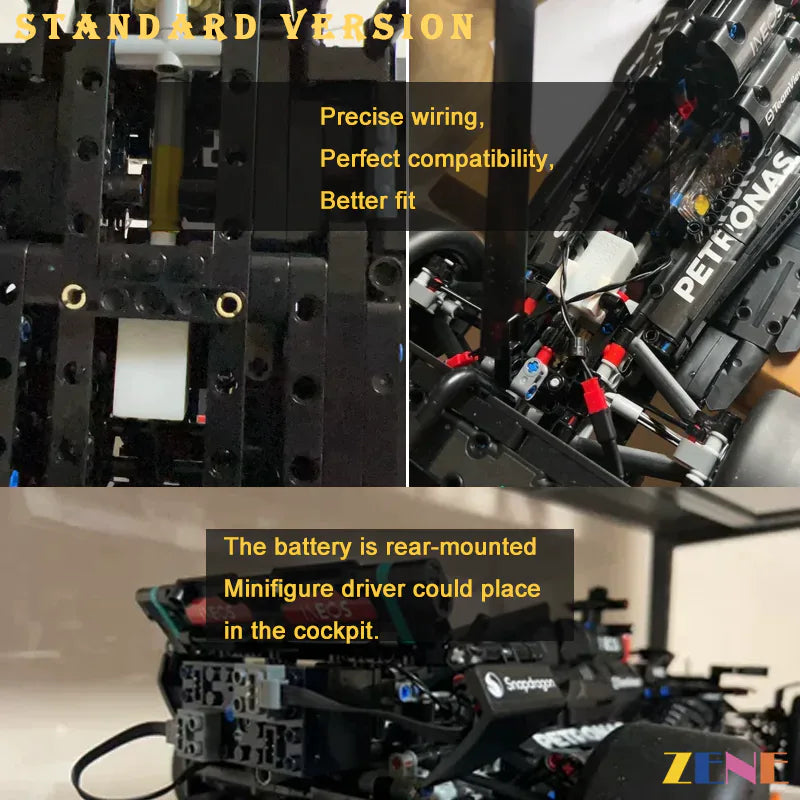 Función de potencia para LEGO Mercedes-AMG F1 W14 E #42171 RC Motorizado