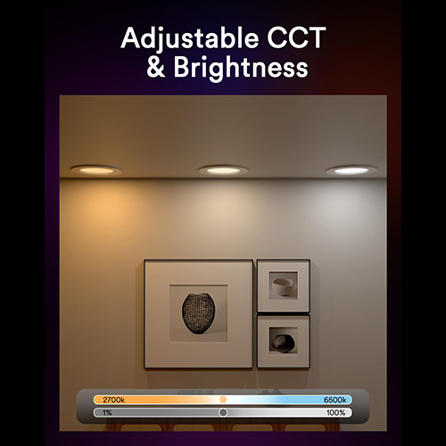 Lumary Zigbee Smart Canless Recessed Lighting 6 inch