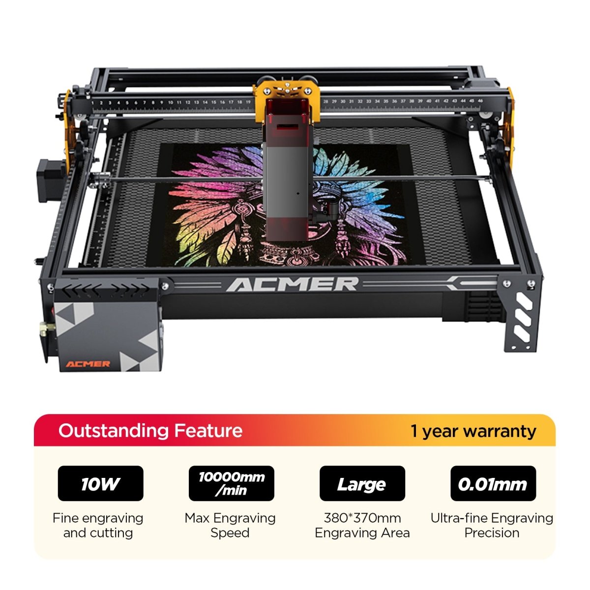 ACMER P1 S pro Best Budget Laser Engraver