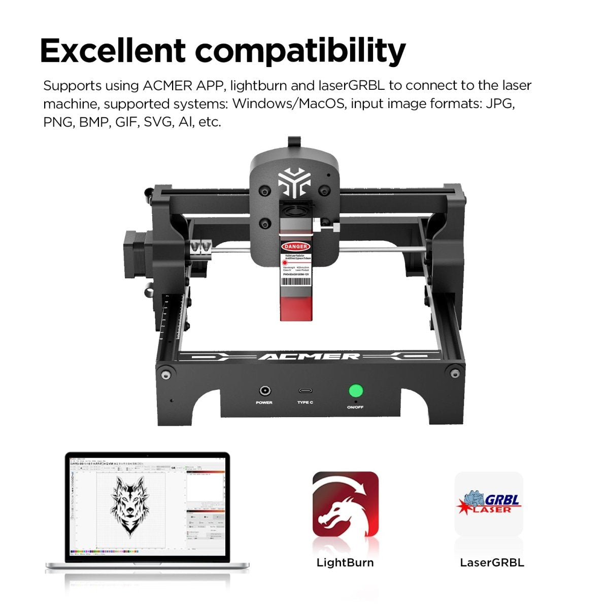 Acmer S1 Laser Engraver Machine