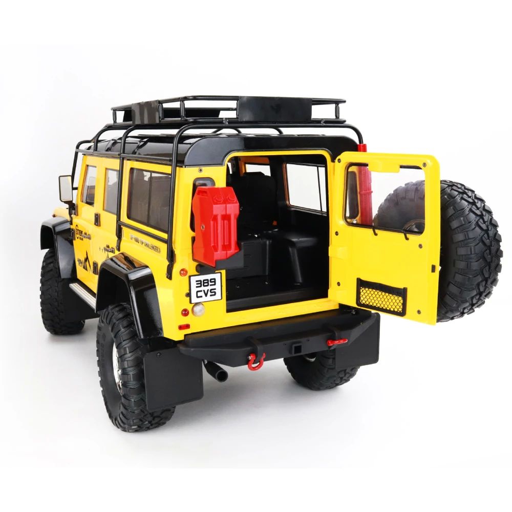 HG P411 4x4 RC Car 1:10 Off-road Climbing Vehicle With Winch Light Sound Effect Smoke