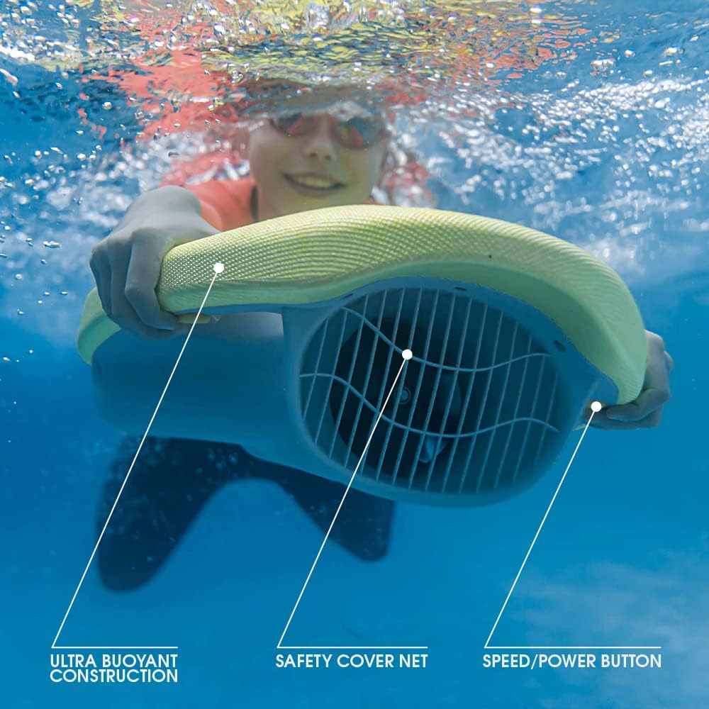 ASIWO MAKO Electric Kickboard Swimming Training Kick Board for Adults Kids