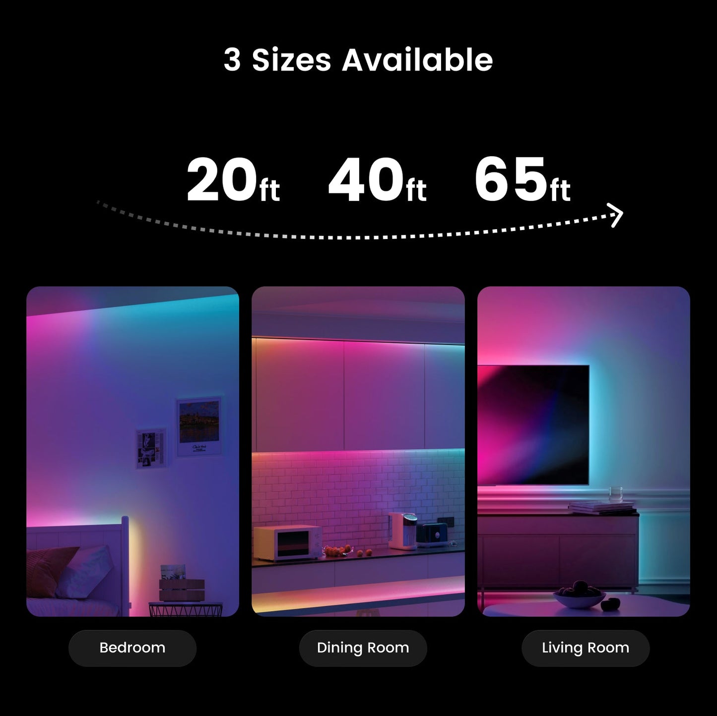 Yeelight RGBIC LED Basic Strip Lights