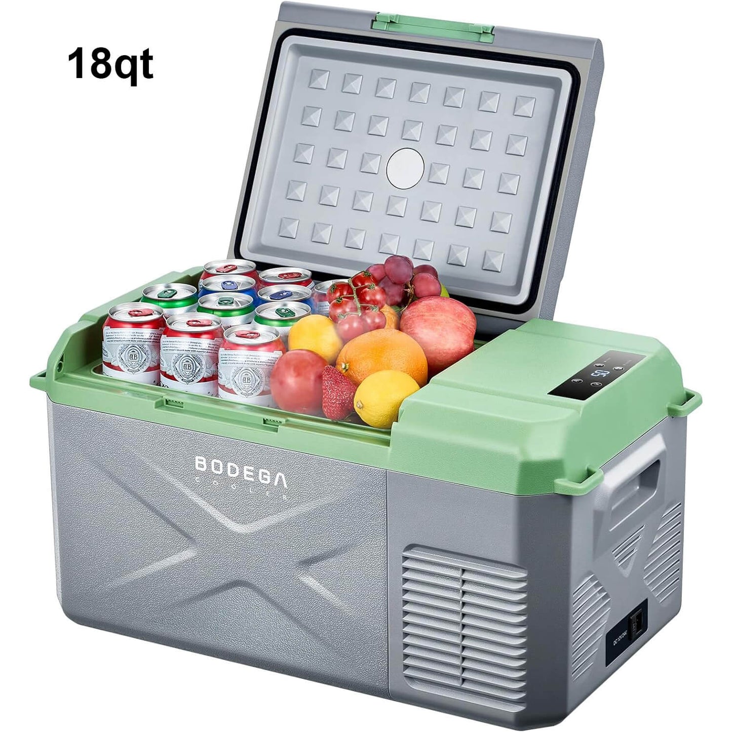 BODEGACOOLER 12 Volt Car Refrigerator 26qt Electric Cooler