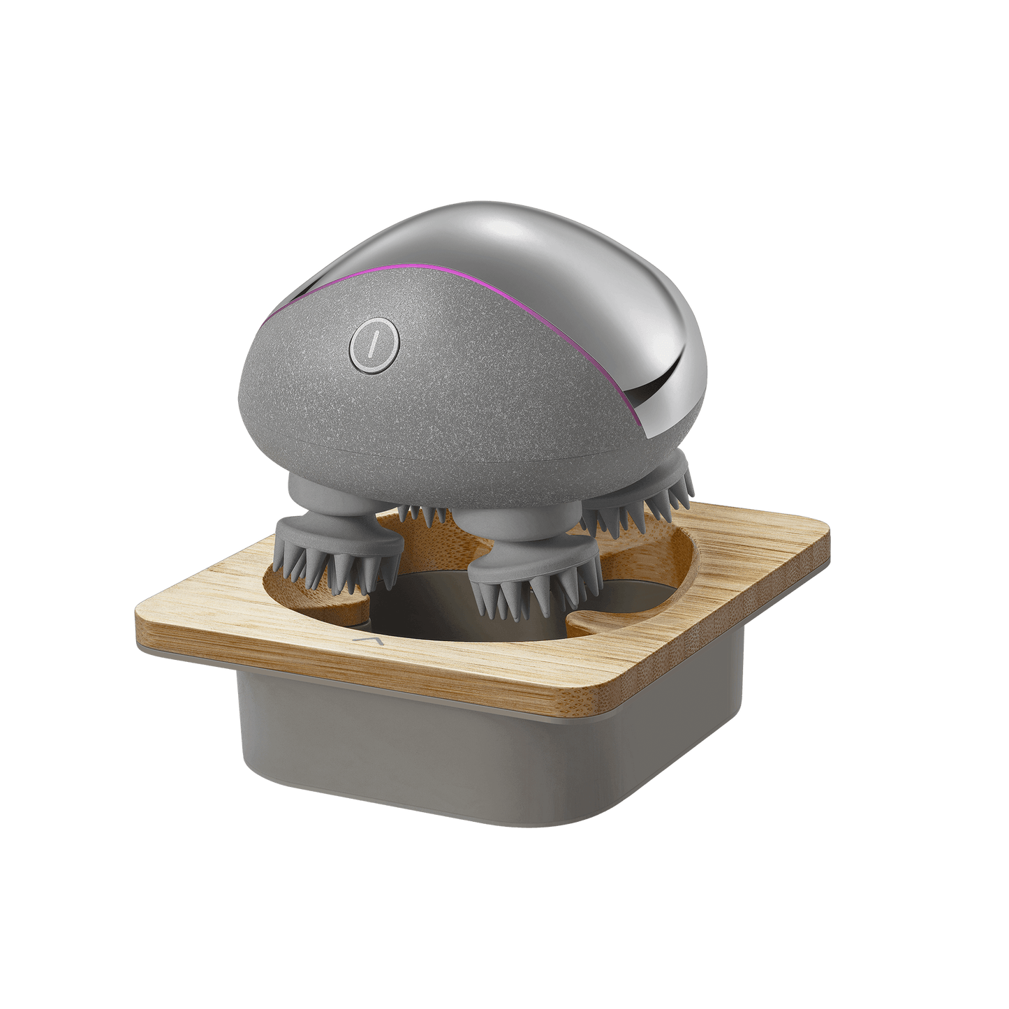 Breo Scalp Mini Pro Massager Silver with Base