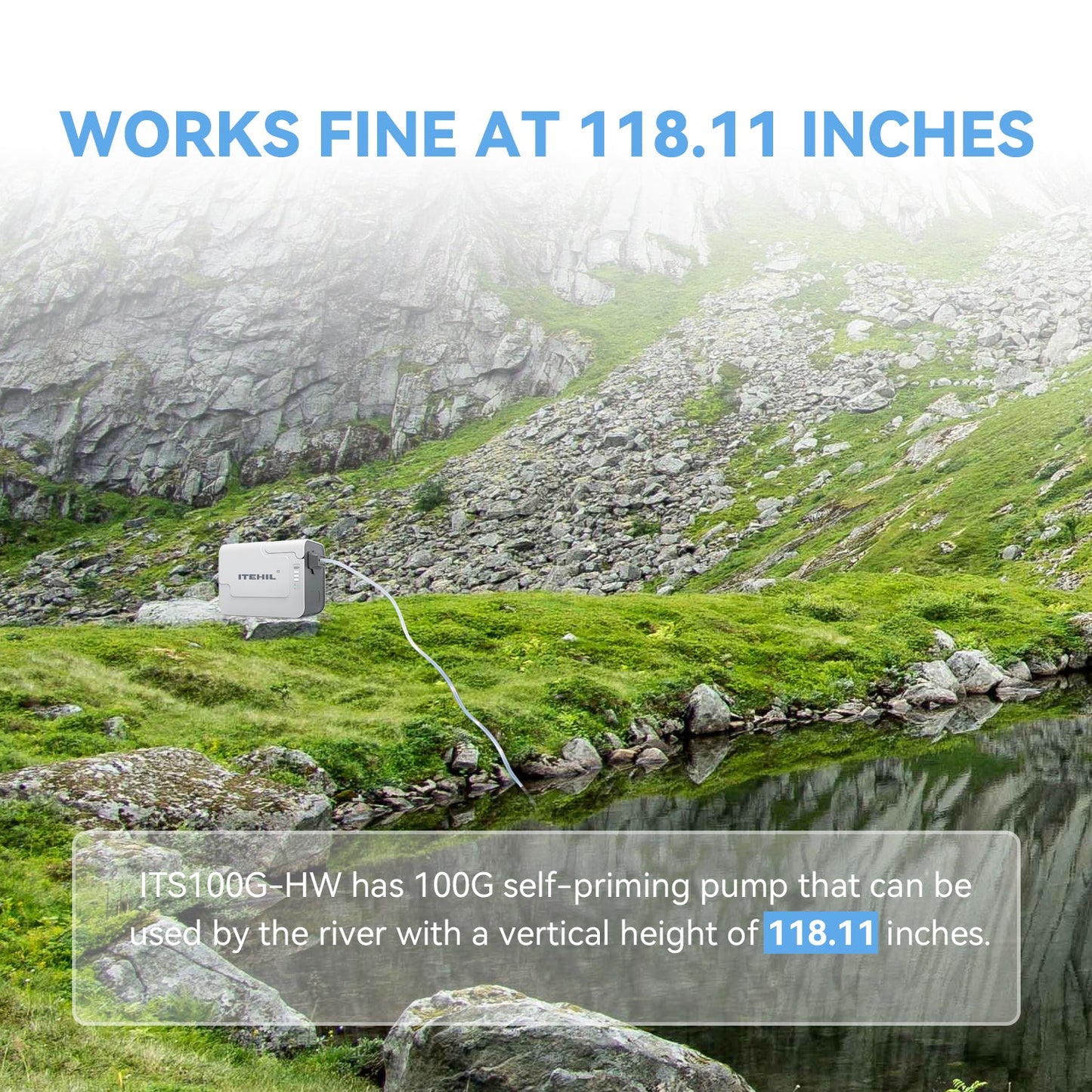 ITEHIL Portable RO Water Filtration System