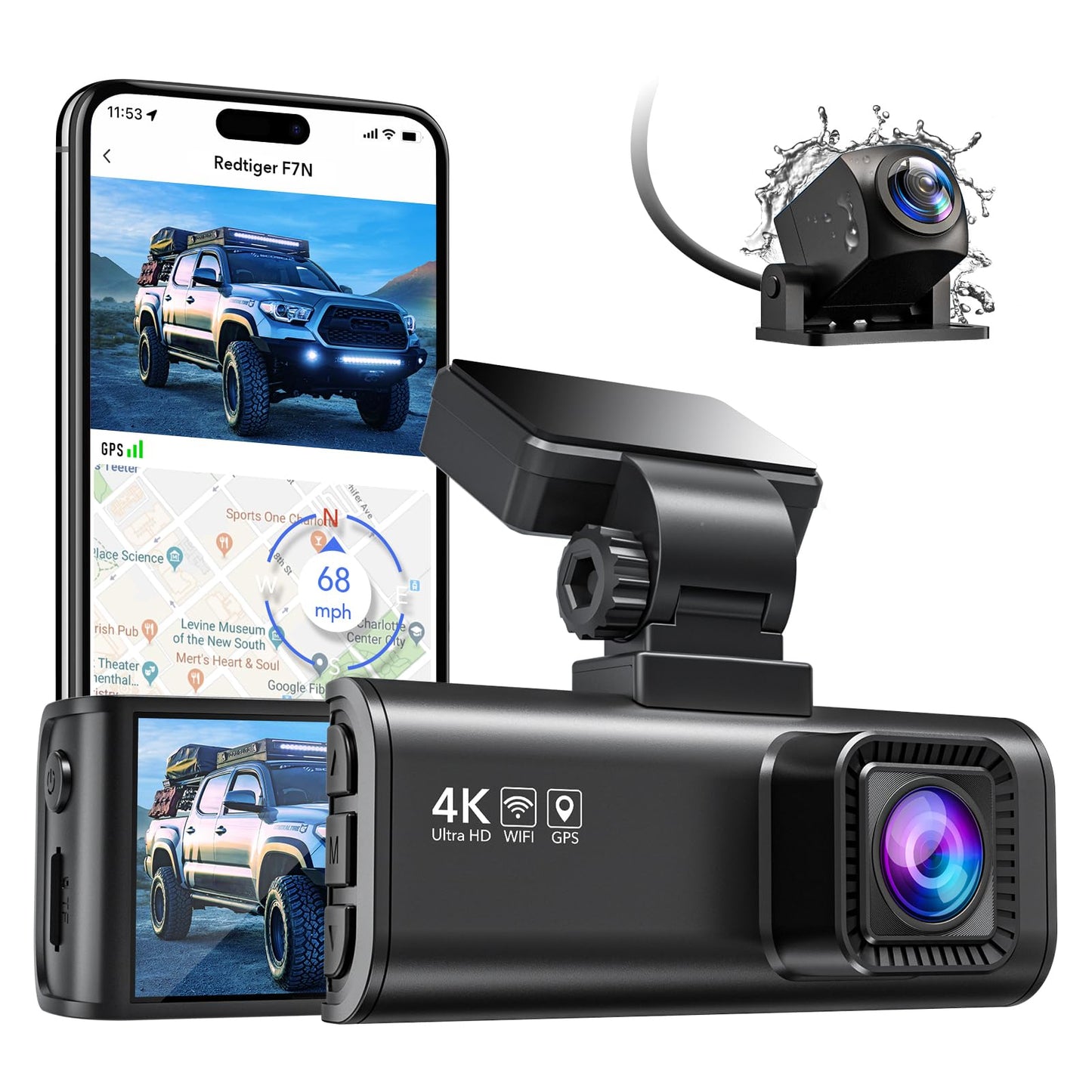 Choice: Redtiger 2-Channel F7N Dash Cam