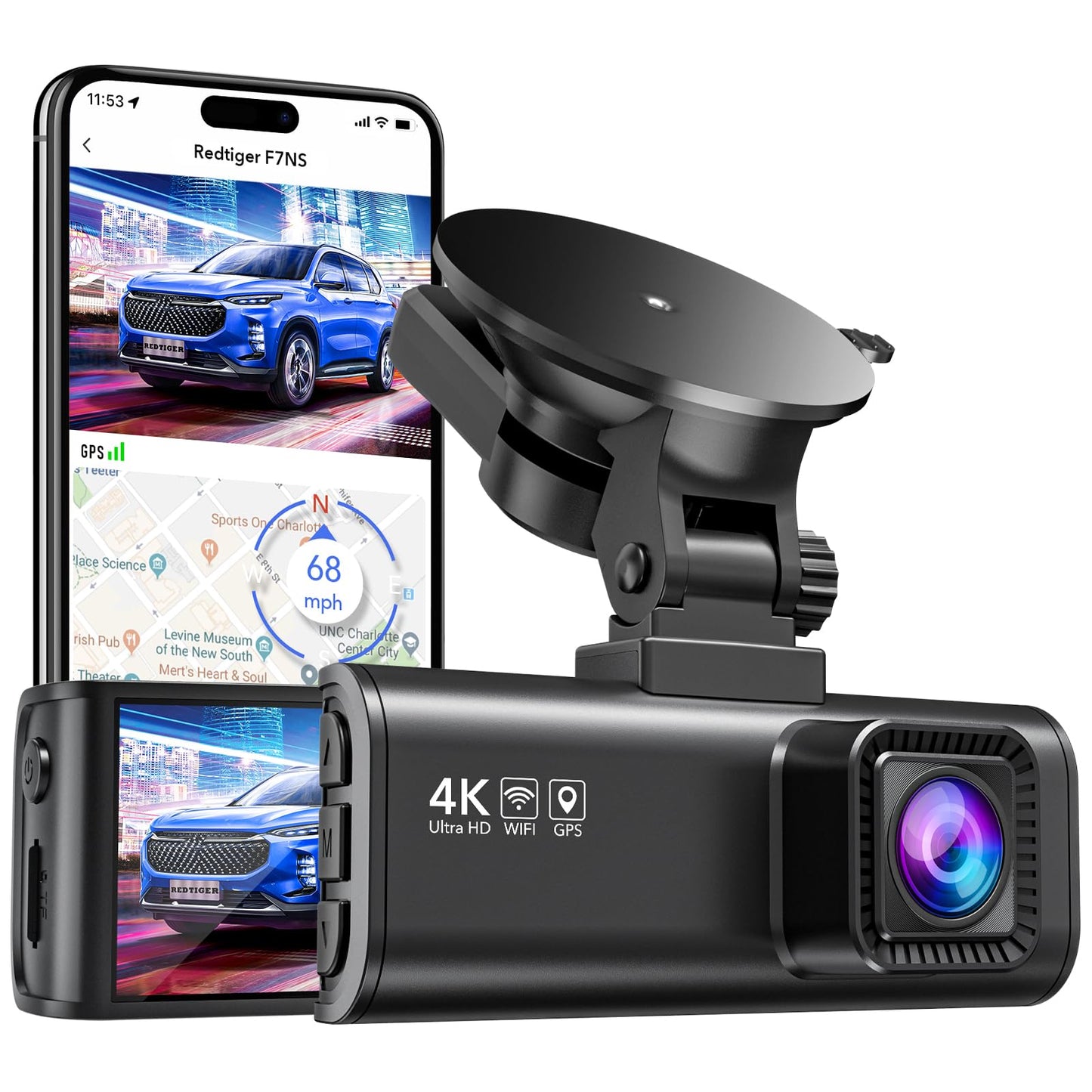 Choice: Redtiger 2-Channel F7N Dash Cam