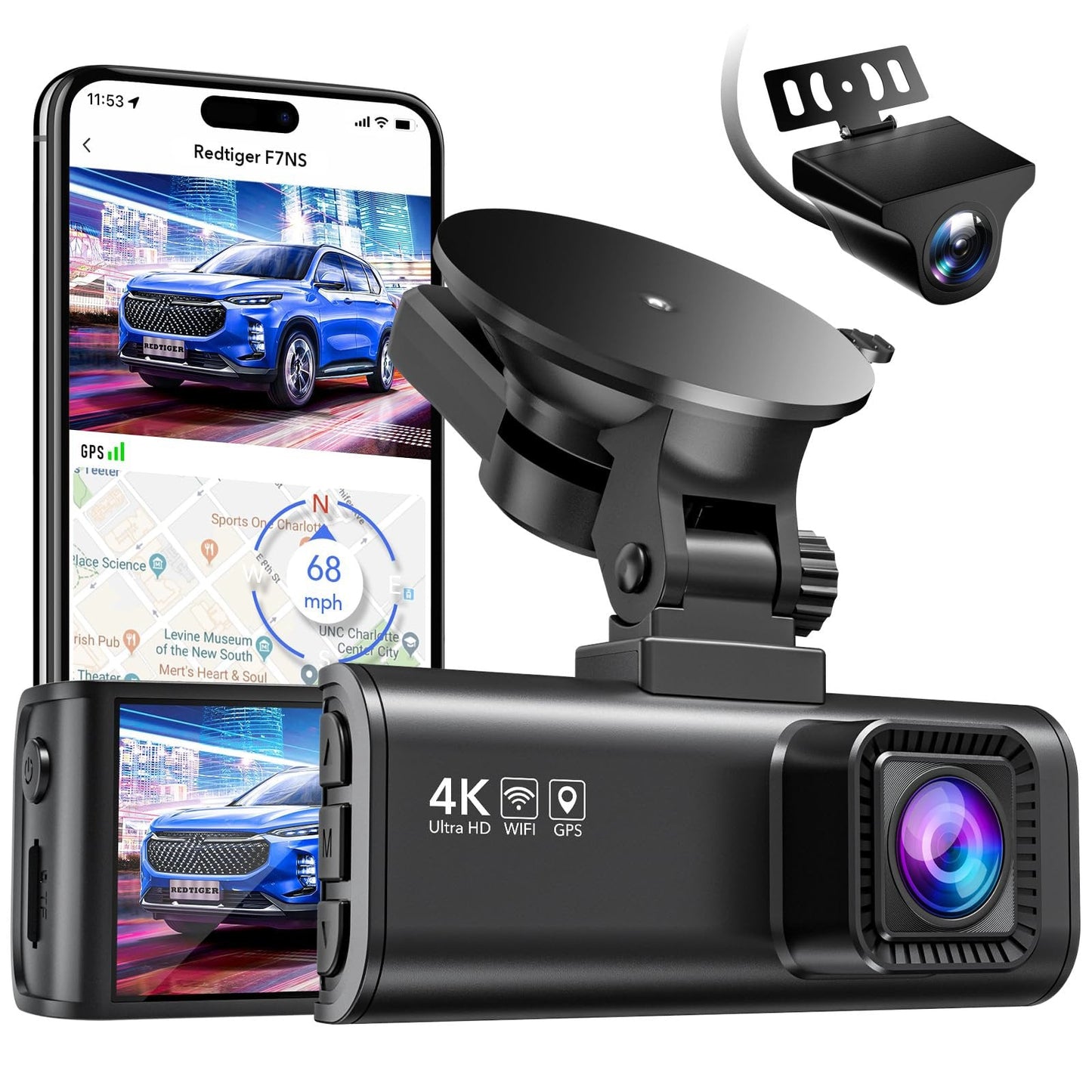 Choice: Redtiger 2-Channel F7N Dash Cam