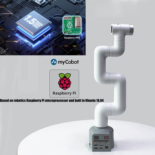 Elephant Robotics myCobot 280 Raspberry Pi 2023 - 6 DOF Collaborative Robotic Arm ( Raspberry Pi Version)