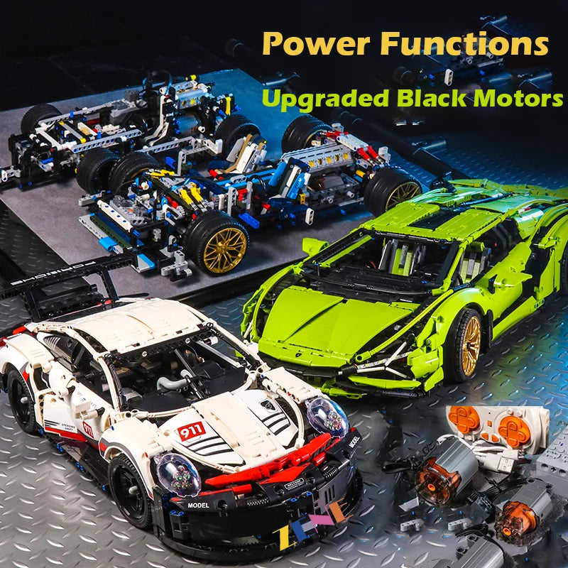 Power Functions Kit for LEGO THE BATMAN BATMOBILE #42127 Motor