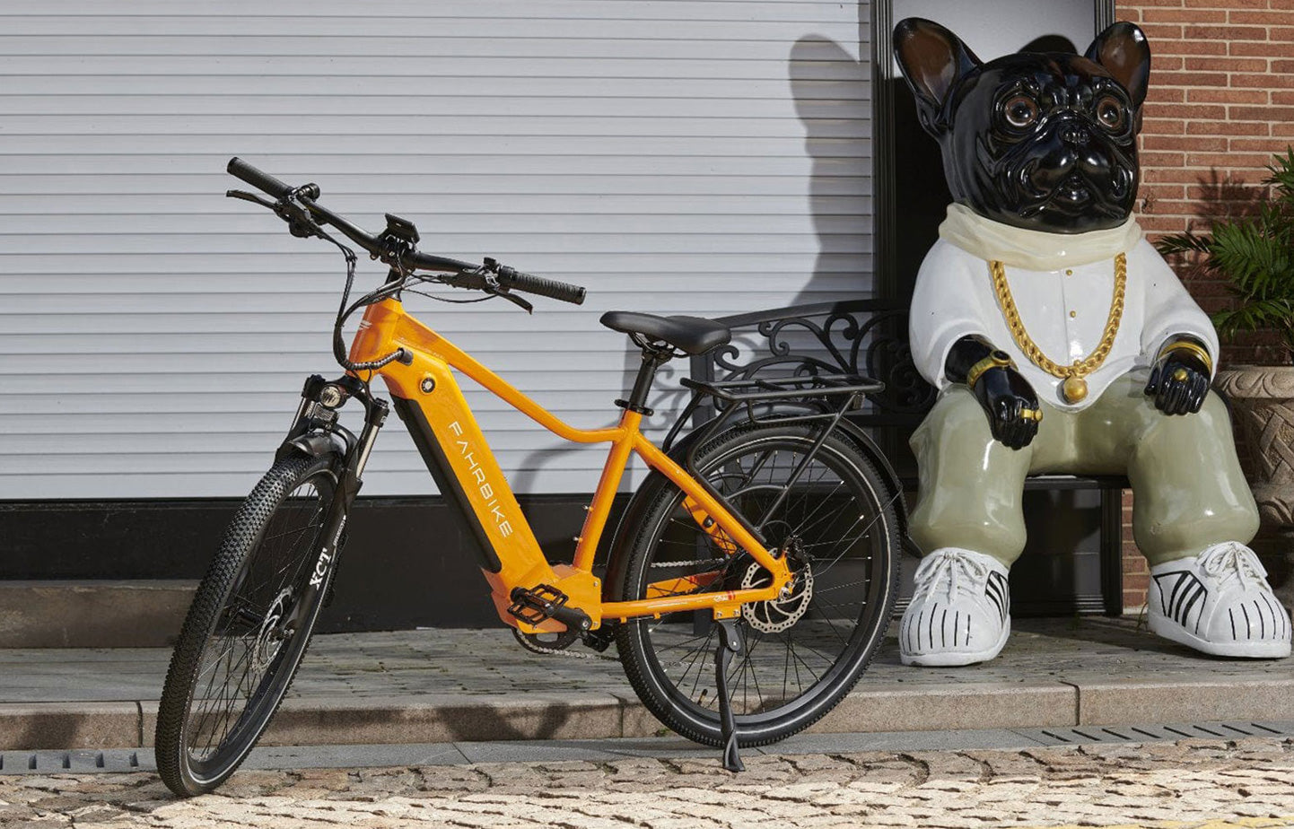 Cruz 500W City Commuter eBike Step-Over