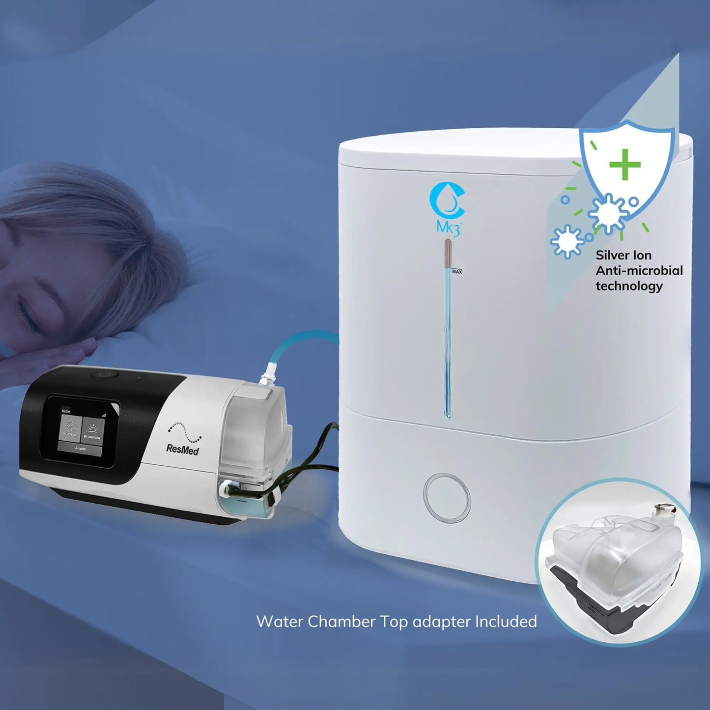 CSpring MK3 Automatic CPAP Water Chamber Refilling System