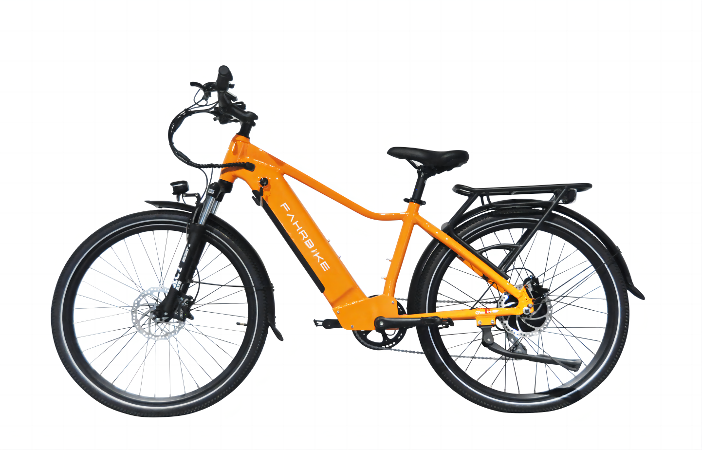 Cruz 500W City Commuter eBike Step-Over