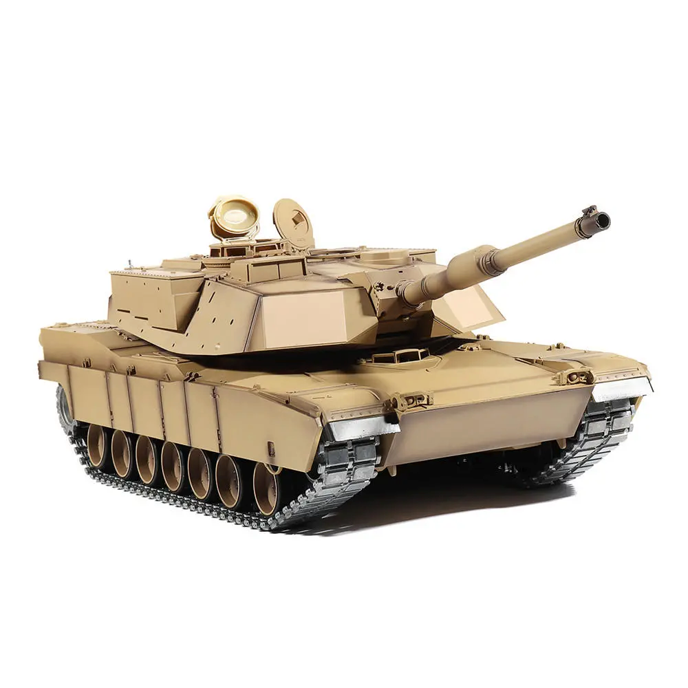 Heng Long 3918 US Abrams M1A2 RC Tank Upgraded Metal 2.4G 1/16 RC Tank Toys