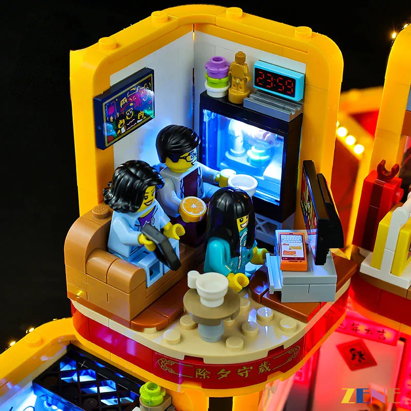 Light Kit for LEGO Lunar New Year Traditions #80108
